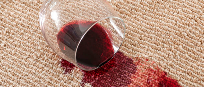 How do you remove a red wine stain?
