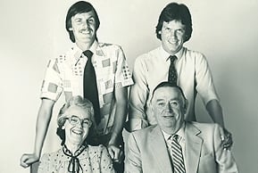 Old portrait of Redman Family