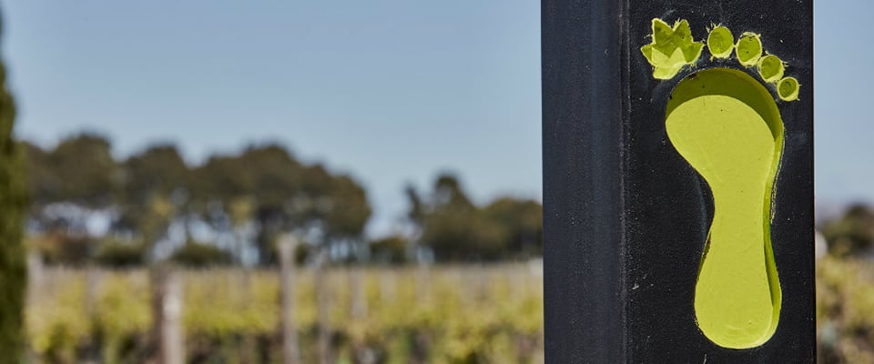 Coonawarra Winery Walking Trail sign