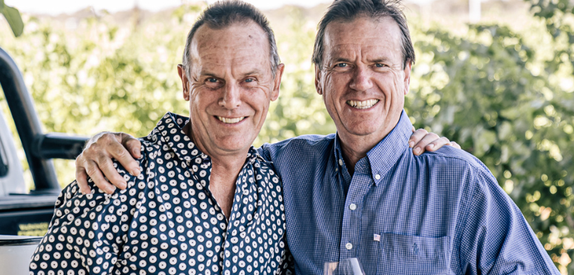 Portrait of Mal and Bruce Redman