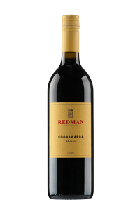 Redman 2021 Shiraz Bottle Shot