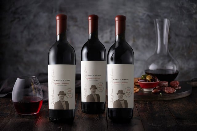 William Wilson Wine bottles and decanter