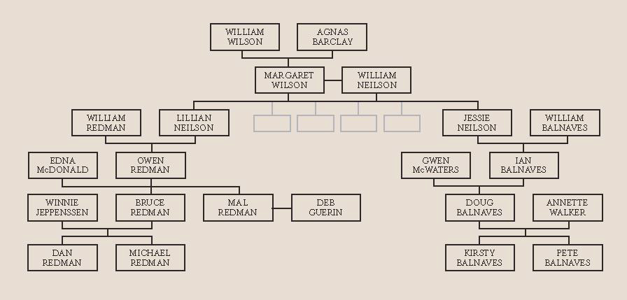 William Wilson family tree diagram